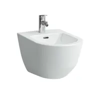 Laufen Pro - Závesný bidet, 530x360 mm, 1 otvor na batériu, s LCC, biela H8309524003021