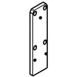 Hansgrohe Príslušenstvo - Podložka pod sprchovou tyč pro Raindance Select, chrom 95960000