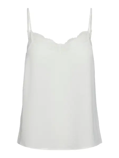 PIECES Top 'TIFFANY'  biela