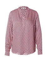 MORE & MORE Blúzka  svetloružová / čierna / biela