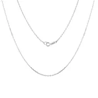 Řetízek typu ankr 28 v délce 50 cm v bílém zlatě KLENOTA