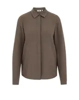 WE Fashion Blúzka  olivová