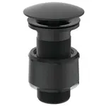 Ideal Standard Příslušenství - Neuzavíratelná výpusť, černá J3291XG