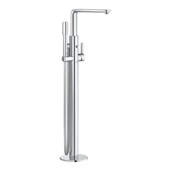 Grohe Lineare - Vanová baterie do podlahy, s příslušenstvím, chrom 23792001