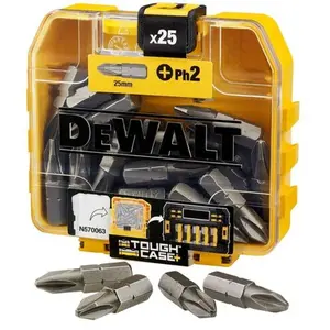 DeWALT Příslušenství - Sada bitů PH2, 25 ks DT71522