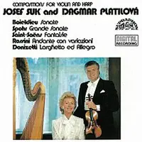 Josef Suk, Dagmar Platilová – Spohr, Donizetti, Saint-Saëns, Rossini, Boieldieu: Skladby pro housle a harfu