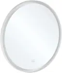 Villeroy & Boch Subway 3.0 - Zrcadlo v rámu s LED osvětlením, průměr 71 cm, dotykový senzor A4647100