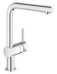 Grohe Minta - Dřezová baterie s výsuvnou sprškou, chrom 30274000