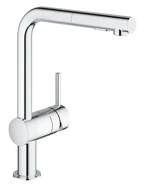Grohe Minta - Dřezová baterie s výsuvnou sprškou, chrom 30274000