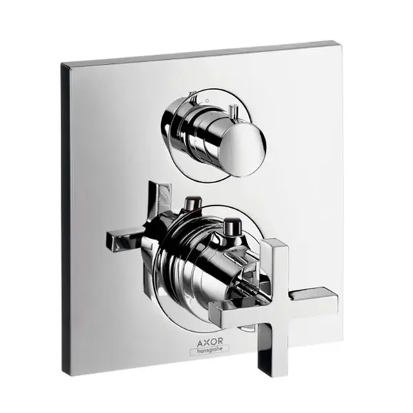 Axor Citterio - Vanová termostatická podomítková baterie, chrom 39725000