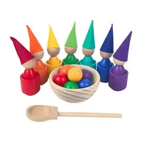 2KIDS TOYS Dúhové bábiky s loptičkami 7 farieb