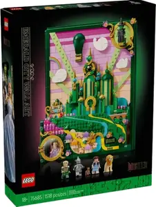 Nástěnné umění: Emerald City - LEGO-Disney and Pixar’s Light (75685)