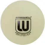 WINNWELL BALÓNEK GLOW IN THE DARK (3PACK) Hokejbalový míček, béžová, velikost