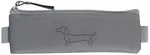 Penál etue mini s gumou na diář Sausage Dog dark gray