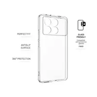 Zadní TPU gelové pouzdro FIXED pro Poco X6 Pro 5G, transparentní