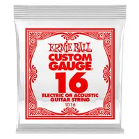 Ernie Ball 1016 Plain Steel Single .016