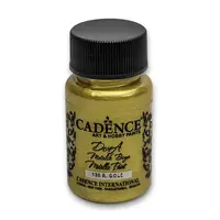 Akrylové barvy Cadence Dora Metallic, 50 ml - zlatá