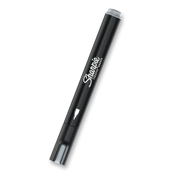 Akrylový popisovač Sharpie Acrylic Marker Bullet - světle šedý