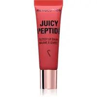 Makeup Revolution Xmas 2025 Juicy Peptide balzám na rty s peptidy odstín Candy Cane 8 ml