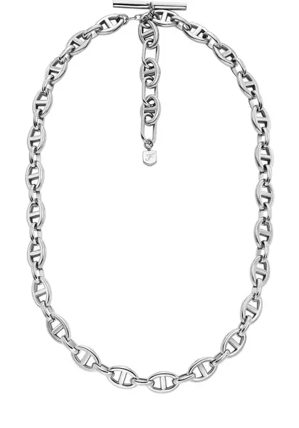 Fossil Stylový ocelový náhrdelník Heritage JA7242040