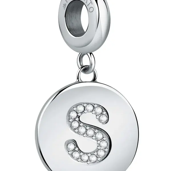 Morellato Ocelový přívěsek písmeno "S" Drops SCZ1168