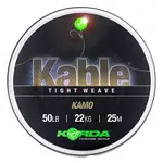 Korda olověná šňůra kable tight weave 7 m - kamo
