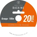Wychwood backing dacron flyline backing 20 lb 100 m orange