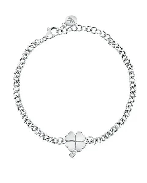 Morellato Půvabný ocelový náramek pro štěstí Maia SAUY12