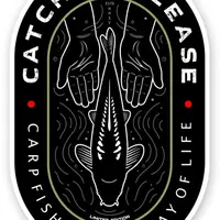 4anglersdesign samolepka 97 catch and release carpfishing