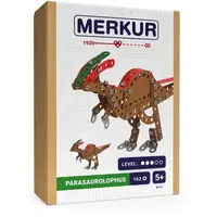 MERKUR DINO — PARASAUROLOPHUS Kovový model, mix, veľkosť