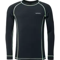 Klimatex OTO Pánske funkčné tričko s dlhým rukávom, čierna, veľkosť XXXL