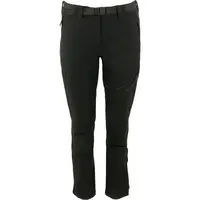 ALPINE PRO PELNA Dámske turistické nohavice, čierna, veľkosť