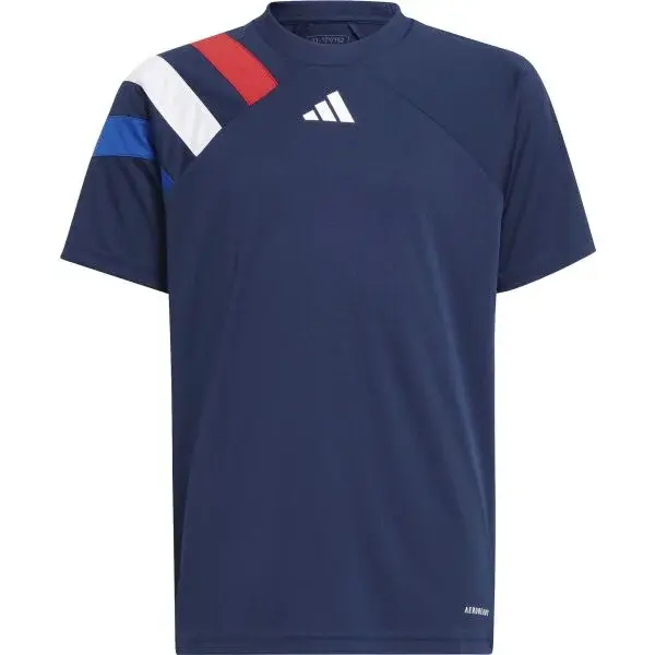 adidas FORTORE 23 JERSEY Detský dres, tmavo modrá, veľkosť