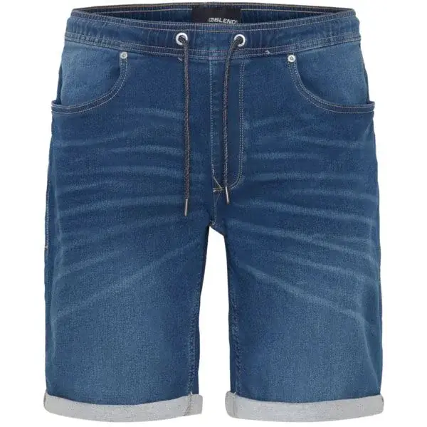 BLEND DENIM JOGG SHORTS TWISTER FIT Pánske denimové šortky, modrá, veľkosť