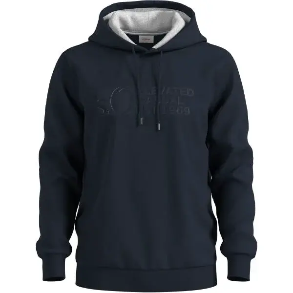 s.Oliver RL SWEATSHIRT NOOS Pánska mikina, tmavo modrá, veľkosť