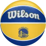 Wilson NBA TEAM TRIBUTE WARRIORS Basketbalová lopta, modrá, veľkosť