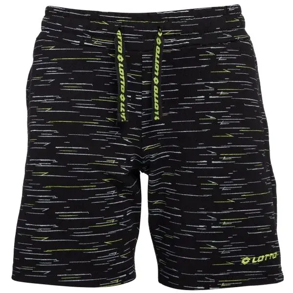 Lotto MANU Chlapčenské šortky, čierna, veľkosť 116-122