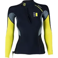ENTH DEGREE FIORD LS Top s dlhým rukávom do vody, čierna, veľkosť