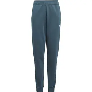 adidas 3S TIB PT Chlapčenské tepláky, tmavo zelená, veľkosť