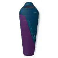 Crossroad DUTTON 200 Spací vak , modrá, veľkosť 200 cm - ľavy zips