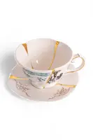 Šálek s podšálkem Seletti Kintsugi 200 ml