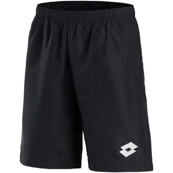 Lotto ELITE JR BERMUDA DB Juniorské futbalové šortky, čierna, veľkosť
