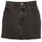 Levi's&reg; ICON Dámska džínsová sukňa, čierna, veľkosť