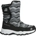 ALPINE PRO CABO Detská zimná obuv, sivá, veľkosť