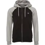 Quiksilver EVERYDAY ZIP Pánska mikina, čierna, veľkosť