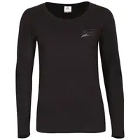Russell Athletic LONG SLEEVE TEE SHIRT Dámske tričko, čierna, veľkosť