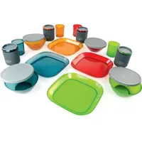 GSI Outdoors INFINITY 4 PERSON DELUXE TABLESET Súprava riadu, mix, veľkosť