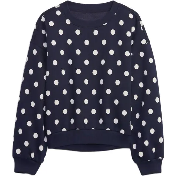 GAP HO23 NOVELTY Dievčenská mikina, tmavo modrá, veľkosť
