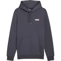 Puma ESS+2 COL SMALL LOGO HOODIE FL Pánska mikina, tmavo sivá, veľkosť