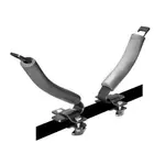 EG V-KAYAK Strešný nosič, tmavo sivá, veľkosť